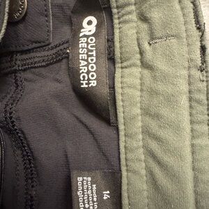 Outdoor Research Green Capris
